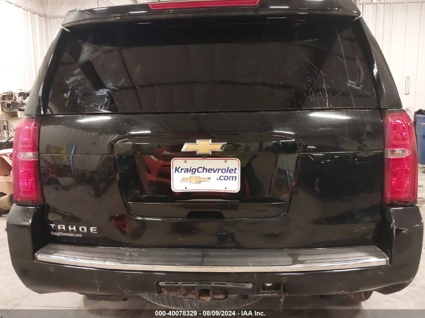 2016 Chevrolet Tahoe Ltz VIN: 1GNSKCKC3GR390875 Lot: 40078329