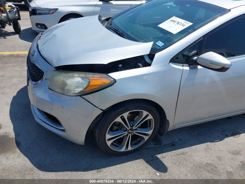 2015 Kia Forte Ex VIN: KNAFZ4A8XF5374331 Lot: 40078334