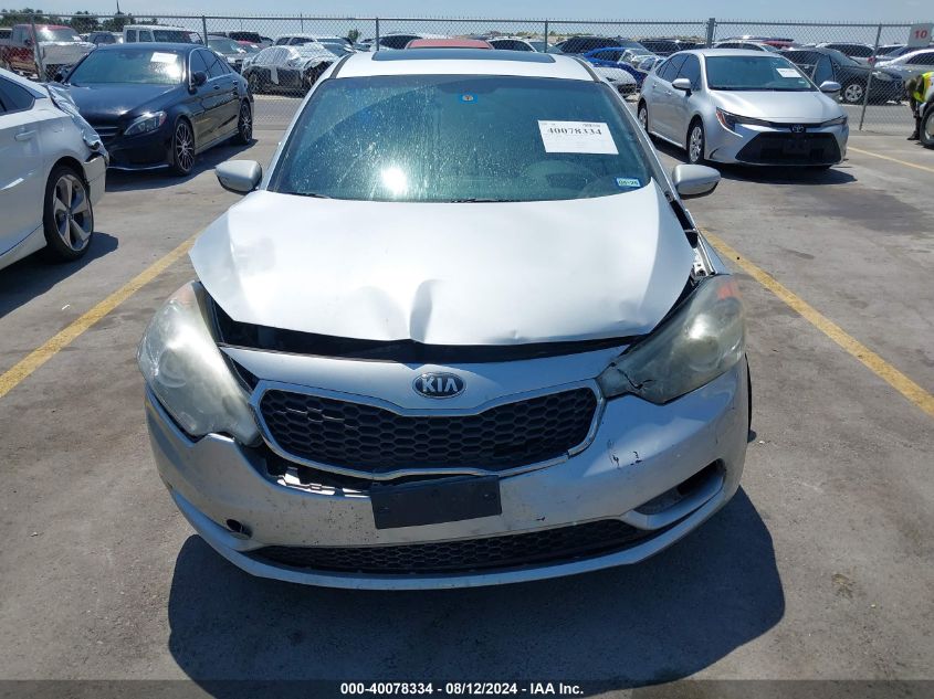 2015 Kia Forte Ex VIN: KNAFZ4A8XF5374331 Lot: 40078334