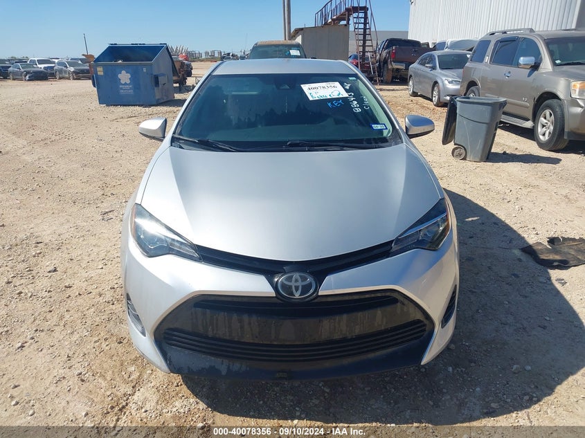 2019 TOYOTA COROLLA LE - 5YFBURHE0KP886413
