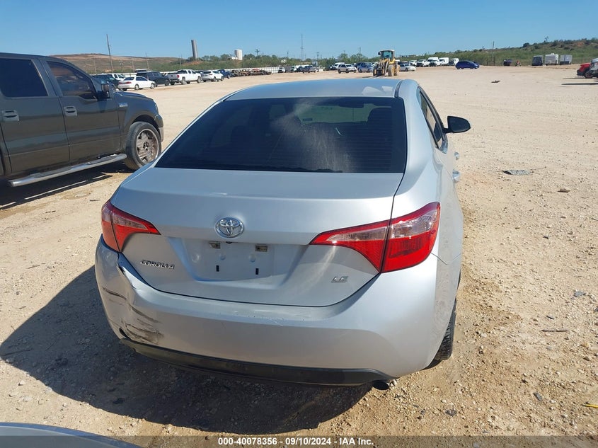 2019 TOYOTA COROLLA LE - 5YFBURHE0KP886413