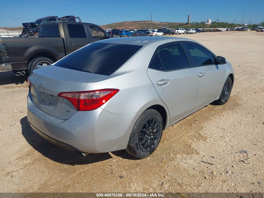 2019 TOYOTA COROLLA LE - 5YFBURHE0KP886413