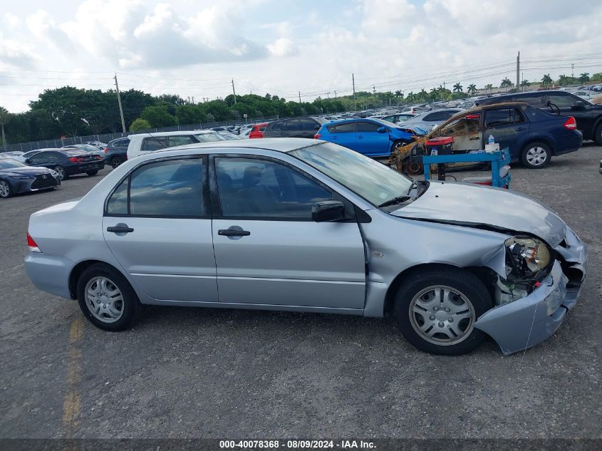 2004 Mitsubishi Lancer Es VIN: JA3AJ26E44U016795 Lot: 40078368