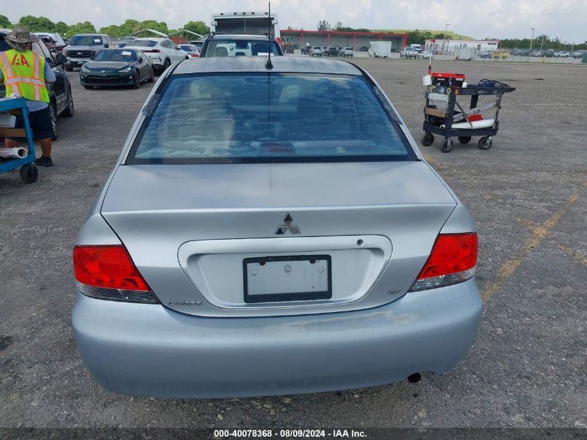 2004 Mitsubishi Lancer Es VIN: JA3AJ26E44U016795 Lot: 40078368