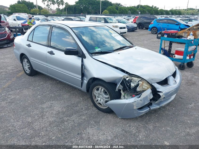 2004 Mitsubishi Lancer Es VIN: JA3AJ26E44U016795 Lot: 40078368