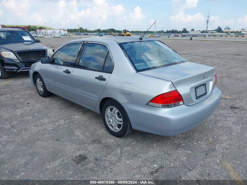 2004 Mitsubishi Lancer Es VIN: JA3AJ26E44U016795 Lot: 40078368