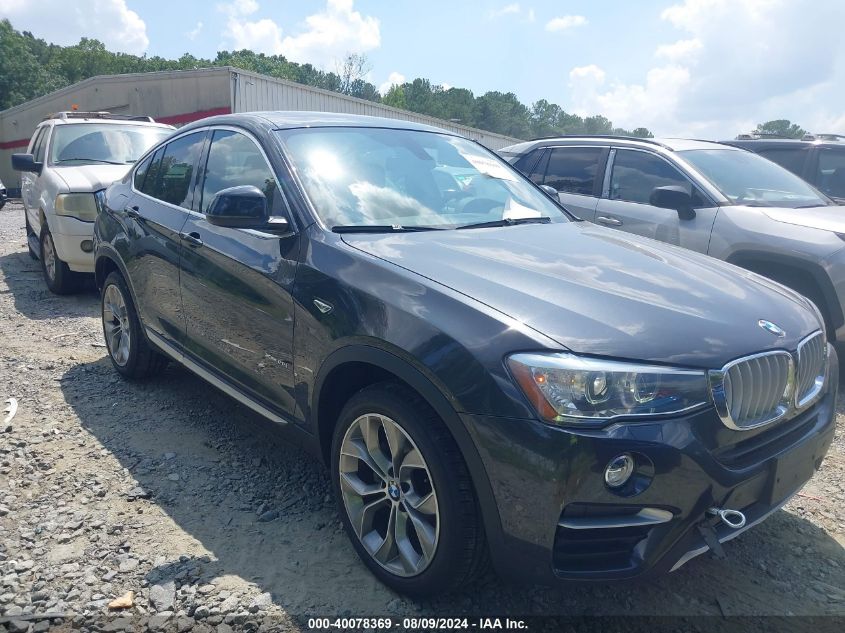 2018 BMW X4 xDrive28I VIN: 5UXXW3C51J0T80567 Lot: 40078369