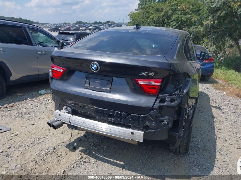 2018 BMW X4 xDrive28I VIN: 5UXXW3C51J0T80567 Lot: 40078369