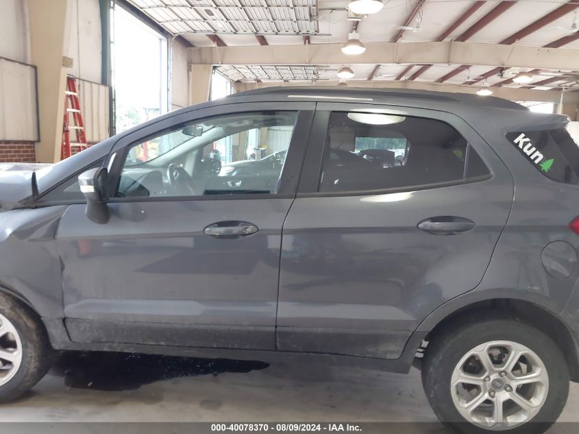 2018 Ford Ecosport Se VIN: MAJ6P1UL8JC230035 Lot: 40078370