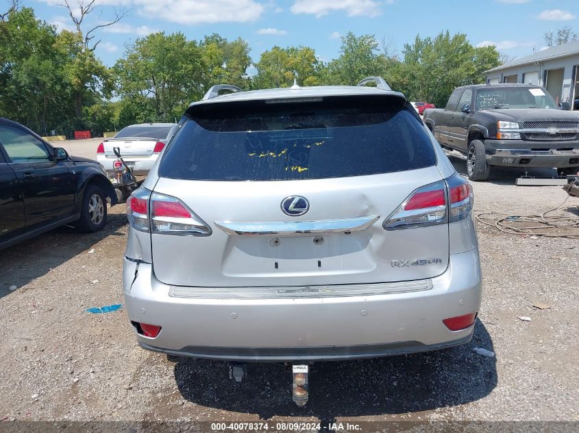 JTJBC1BA1D2436309 2013 Lexus Rx 450H