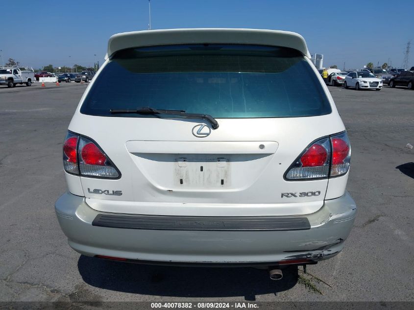 2003 Lexus Rx 300 VIN: JTJHF10U330312437 Lot: 40078382