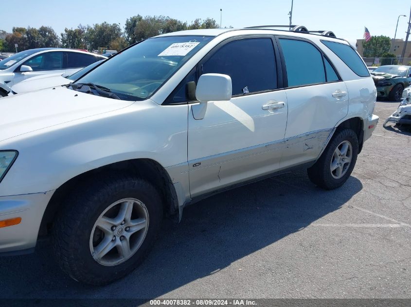2003 Lexus Rx 300 VIN: JTJHF10U330312437 Lot: 40078382