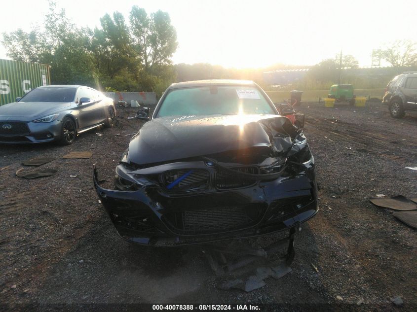 2014 BMW 335I xDrive VIN: WBA3B9G56ENR91905 Lot: 40078388