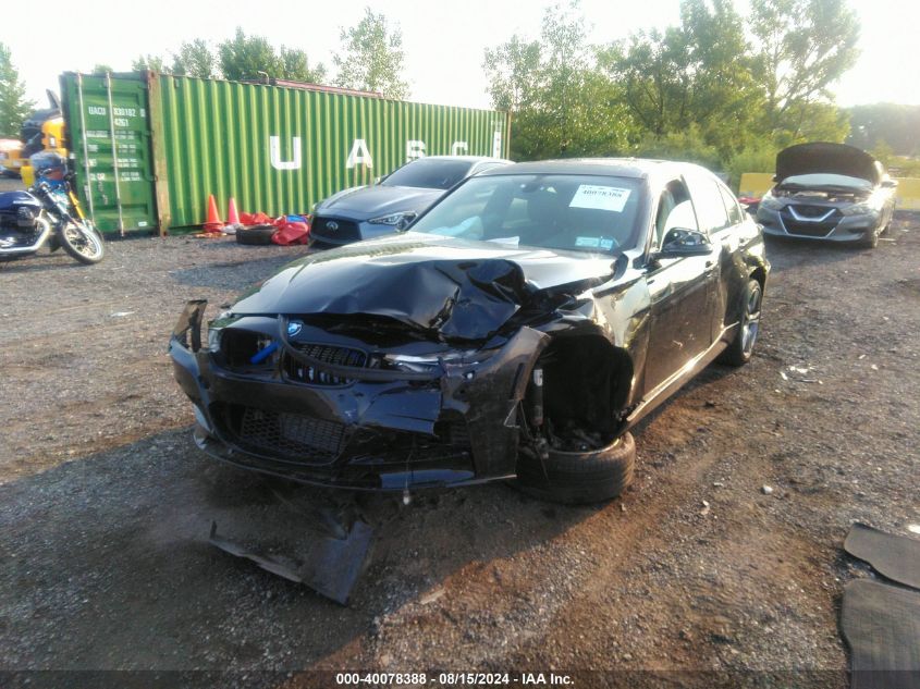 2014 BMW 335I xDrive VIN: WBA3B9G56ENR91905 Lot: 40078388