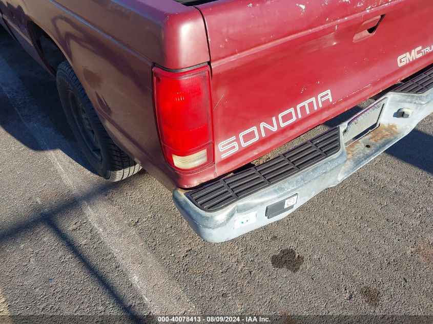 1992 GMC Sonoma VIN: 1GTCS14Z9N8502956 Lot: 40078413