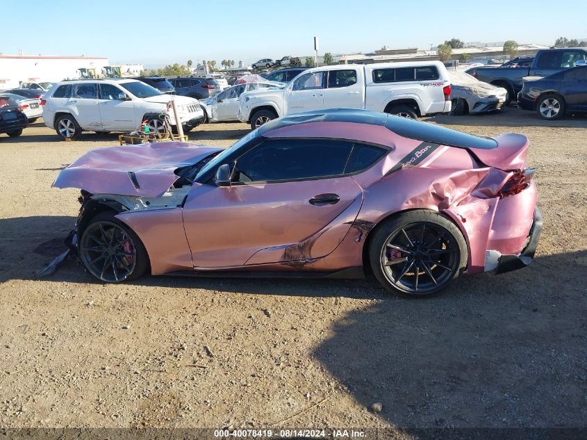 2023 Toyota Gr Supra 3.0 Premium VIN: WZ1DB0G07PW057872 Lot: 40078419