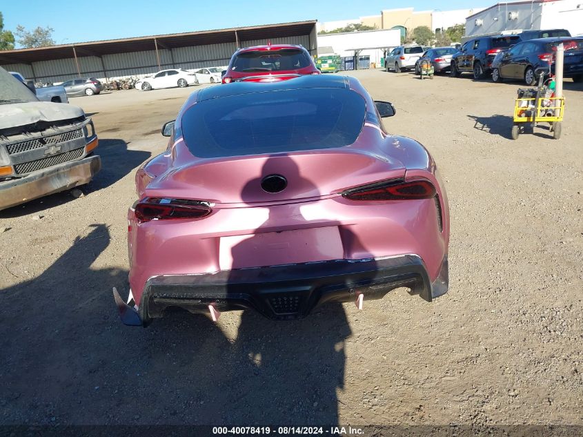 2023 Toyota Gr Supra 3.0 Premium VIN: WZ1DB0G07PW057872 Lot: 40078419