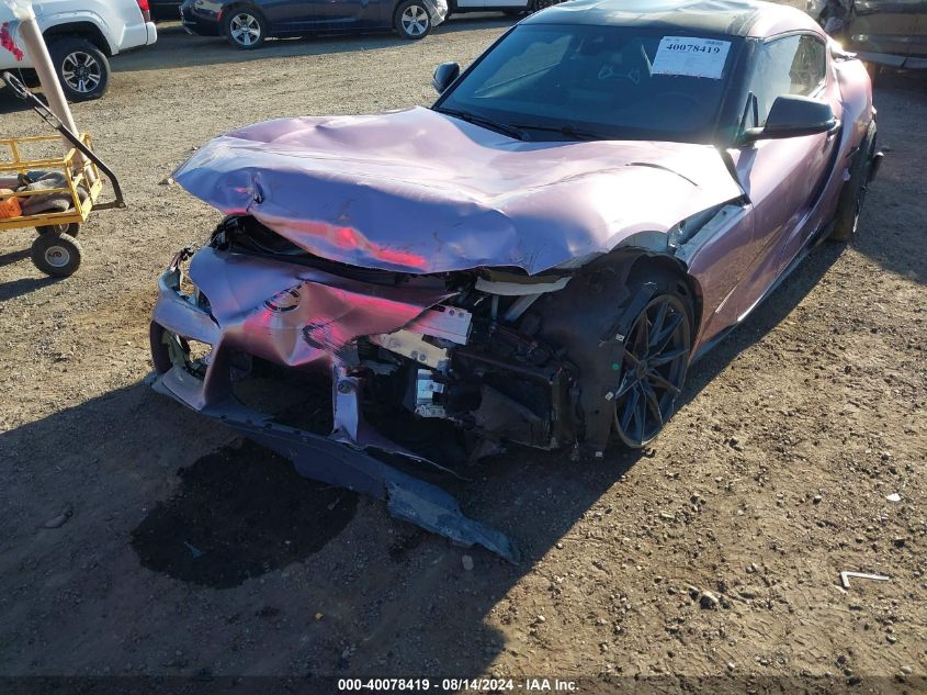 2023 Toyota Gr Supra 3.0 Premium VIN: WZ1DB0G07PW057872 Lot: 40078419
