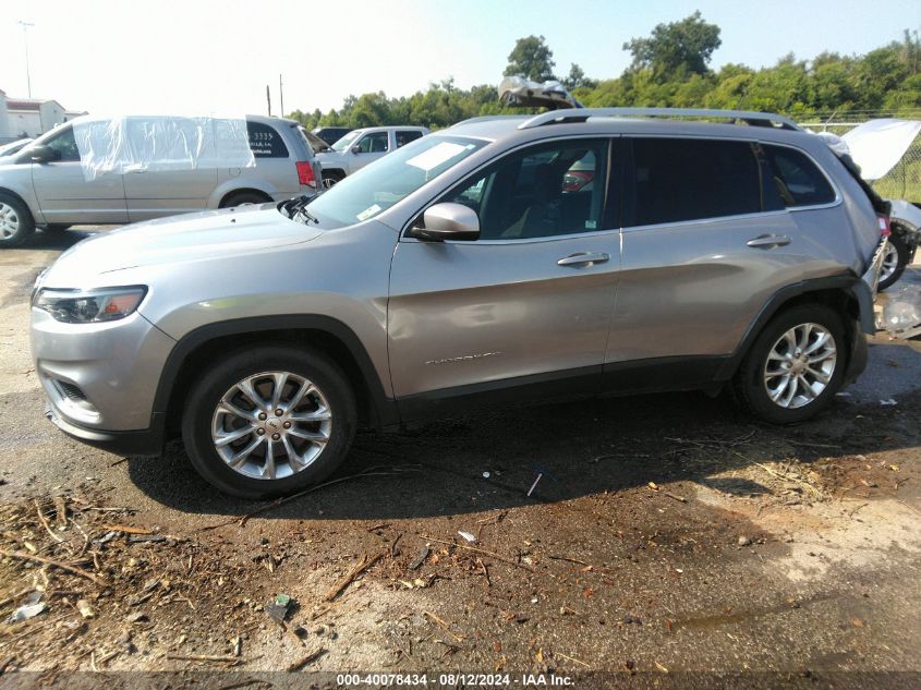 2019 Jeep Cherokee Latitude Fwd VIN: 1C4PJLCB8KD114771 Lot: 40078434