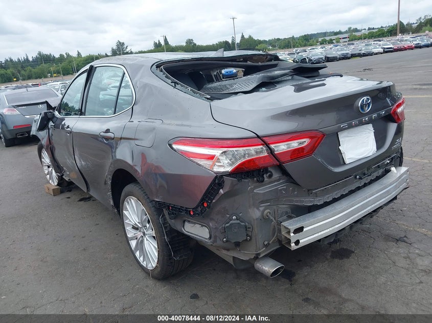 2018 TOYOTA CAMRY HYBRID XLE - 4T1B21HK9JU008344