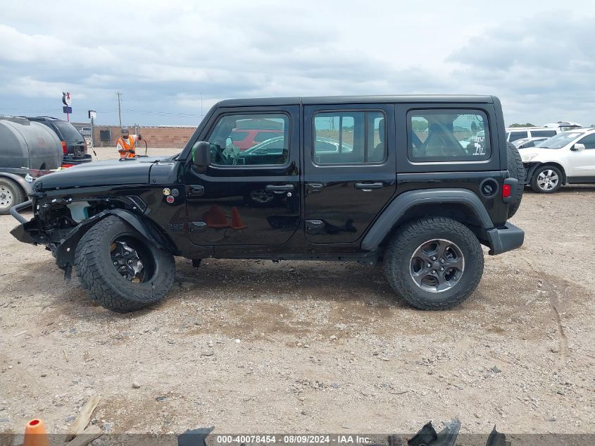 2022 Jeep Wrangler Unlimited Sport 4X4 VIN: 1C4HJXDG5NW133471 Lot: 40078454