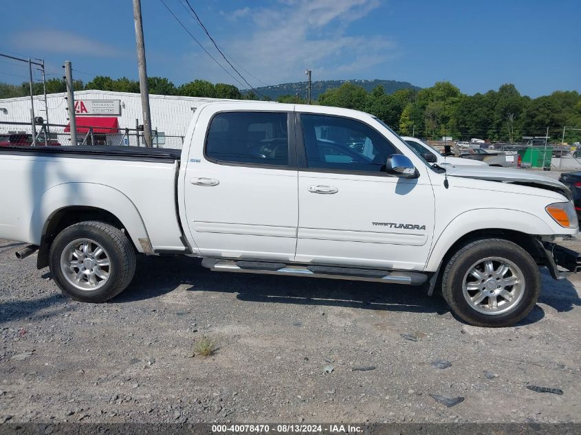 2006 Toyota Tundra Sr5 V8 VIN: 5TBET341X6S503504 Lot: 40078470