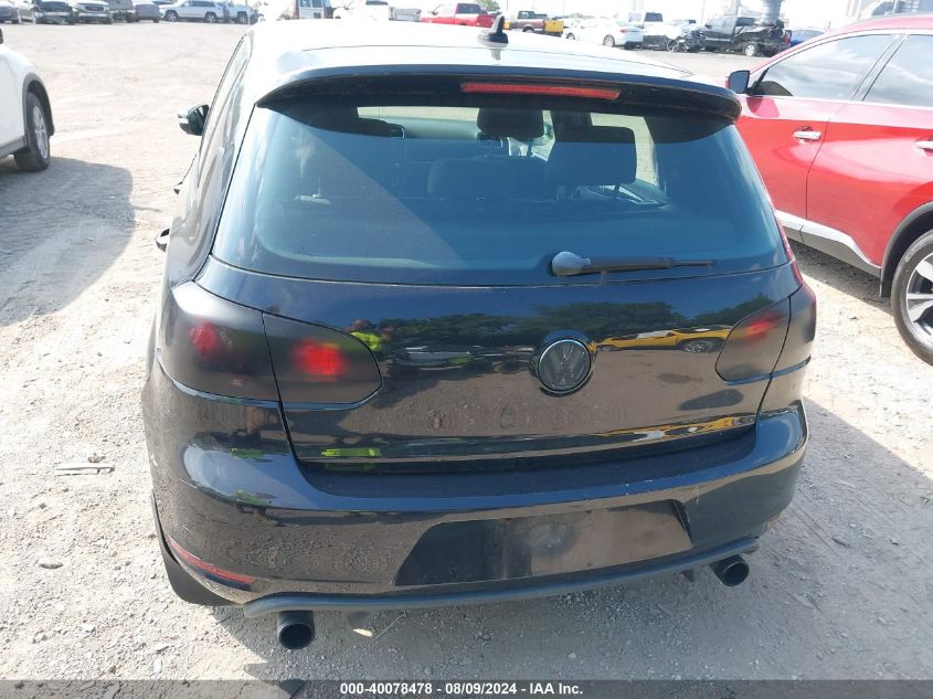 2013 Volkswagen Gti 4-Door VIN: WVWHD7AJ7DW102471 Lot: 40078478