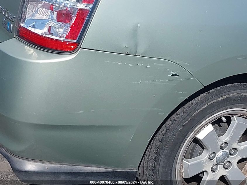 2006 Toyota Prius VIN: JTDKB20U663134374 Lot: 40078480