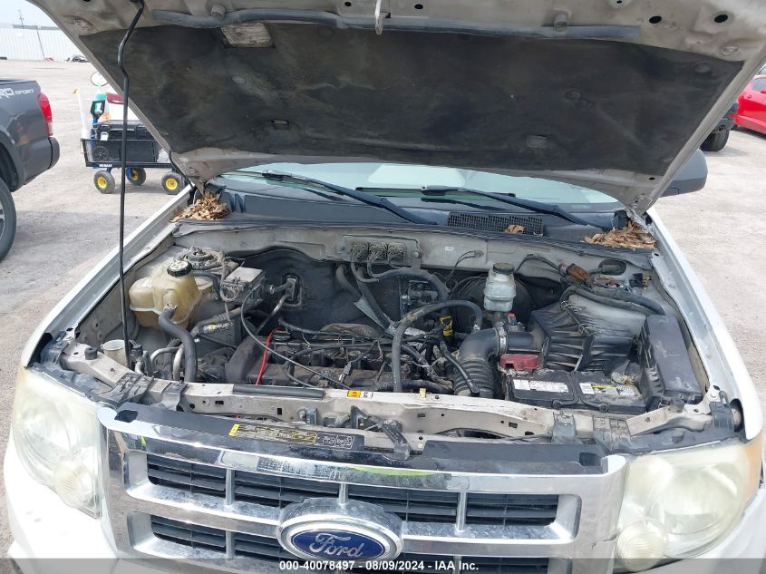 2008 Ford Escape Xls/Xls Manual VIN: 1FMCU02ZX8KD76455 Lot: 40078497