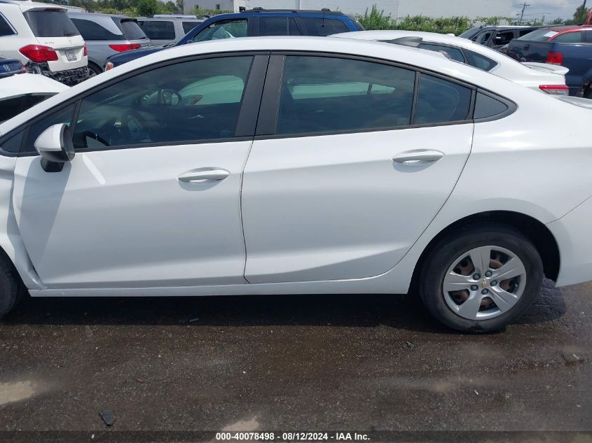 2018 Chevrolet Cruze Ls Auto VIN: 1G1BC5SMXJ7174057 Lot: 40078498