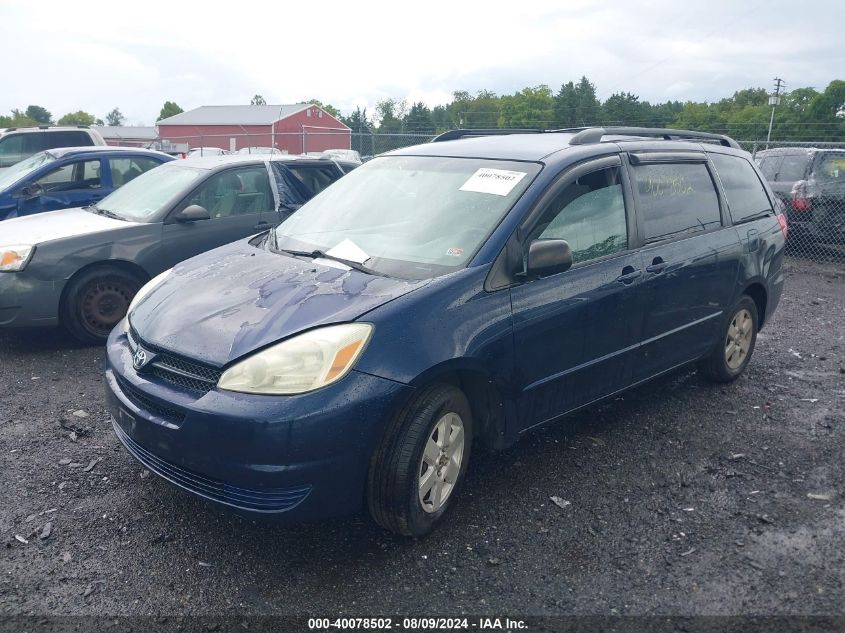 5TDZA23C04S090176 2004 Toyota Sienna Le