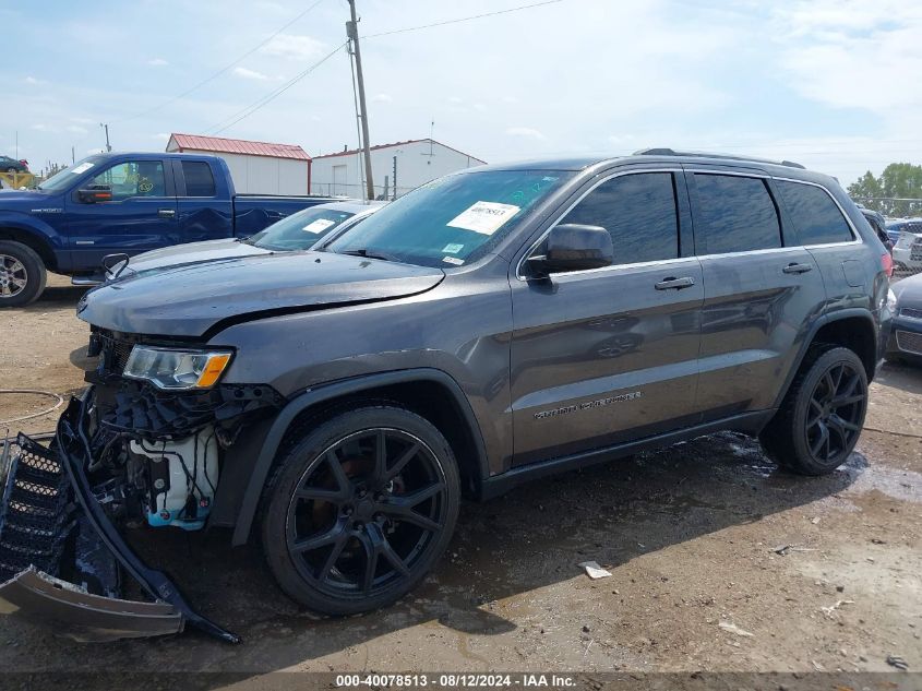 2018 Jeep Grand Cherokee Laredo E 4X4 VIN: 1C4RJFAG0JC484612 Lot: 40078513