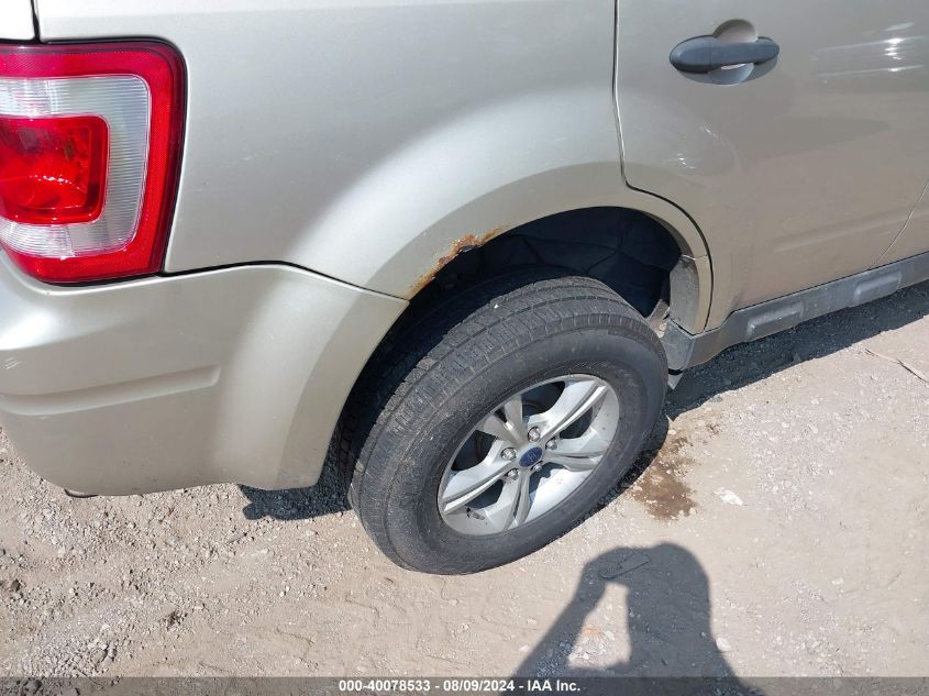 2010 Ford Escape Xlt VIN: 1FMCU0D73AKA35254 Lot: 40078533