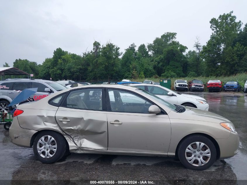 2010 Hyundai Elantra Gls VIN: KMHDU4ADXAU881584 Lot: 40078555