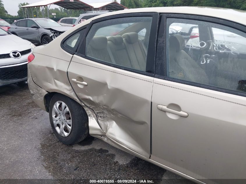 2010 Hyundai Elantra Gls VIN: KMHDU4ADXAU881584 Lot: 40078555