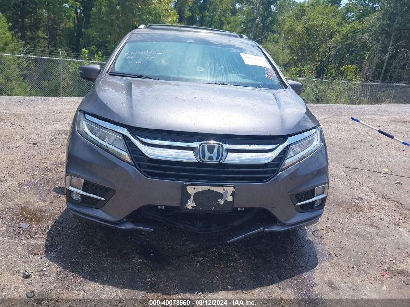 2020 Honda Odyssey Elite VIN: 5FNRL6H93LB002769 Lot: 40078560