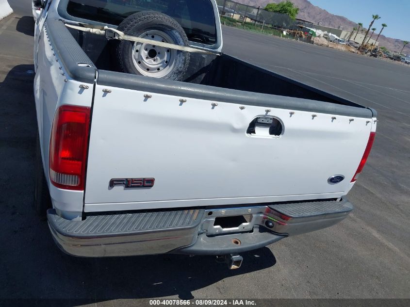 2001 Ford F-150 Lariat/Xl/Xlt VIN: 1FTRX17W21NB21524 Lot: 40078566