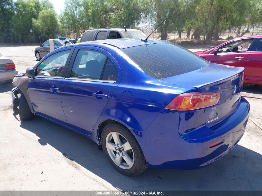 2008 Mitsubishi Lancer De/Es VIN: JA3AU26U28U031168 Lot: 40078587