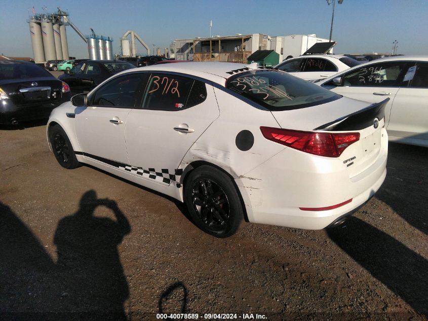 2013 Kia Optima Lx VIN: KNAGM4A75D5344676 Lot: 40078589