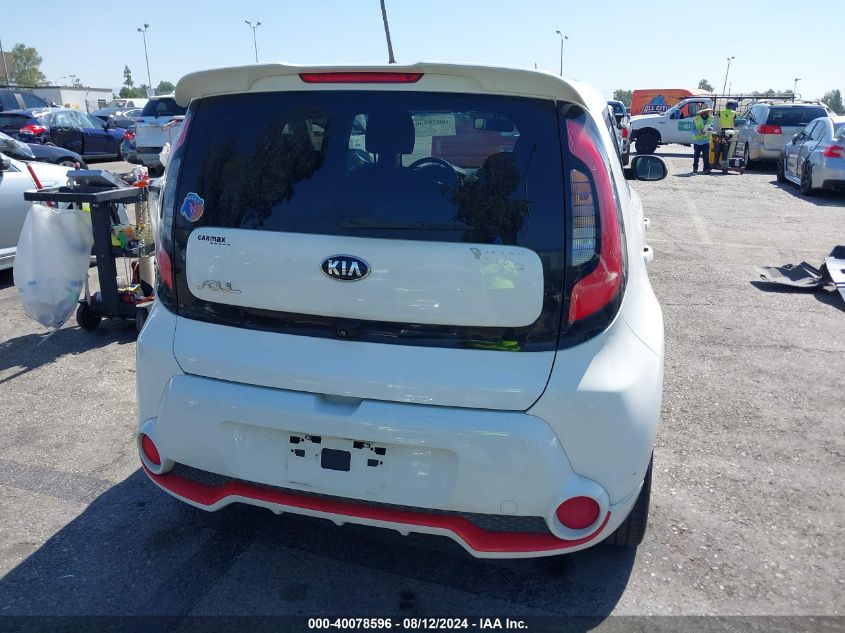 2014 Kia Soul + VIN: KNDJP3A5XE7073970 Lot: 40078596