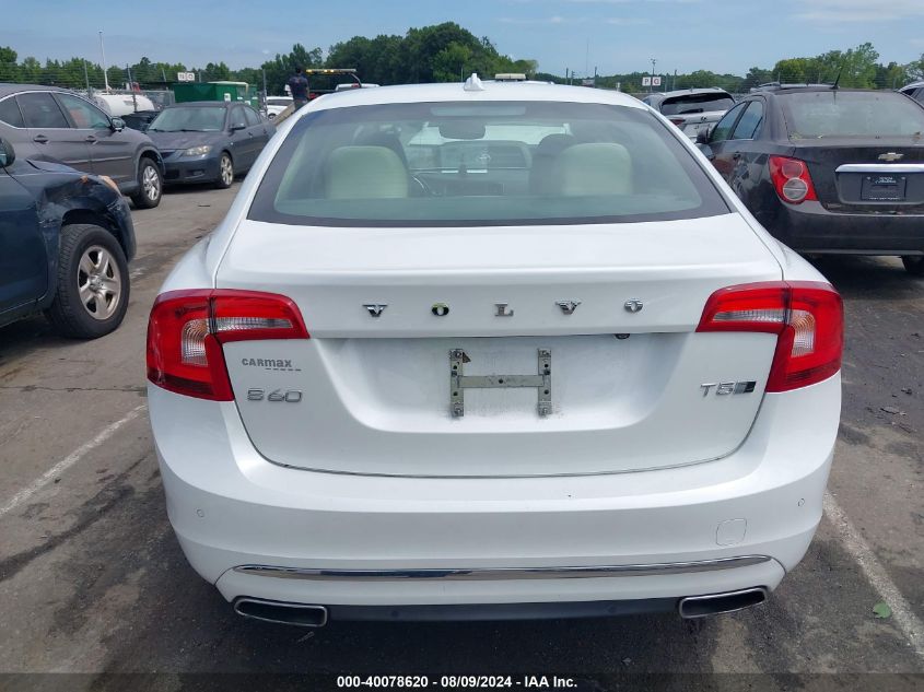 2018 Volvo S60 Inscription T5 VIN: LYV402TK0JB172642 Lot: 40078620