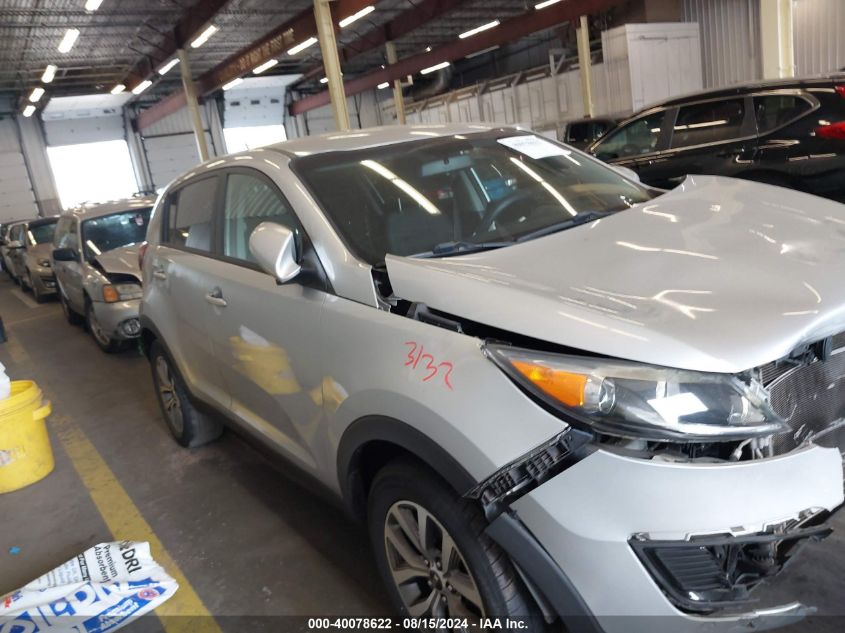 2014 Kia Sportage Lx VIN: KNDPB3AC3E7557311 Lot: 40078622