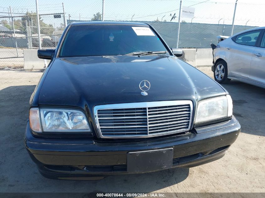 1999 Mercedes-Benz C 230 Kompressor VIN: WDBHA24G7XA737492 Lot: 40078644