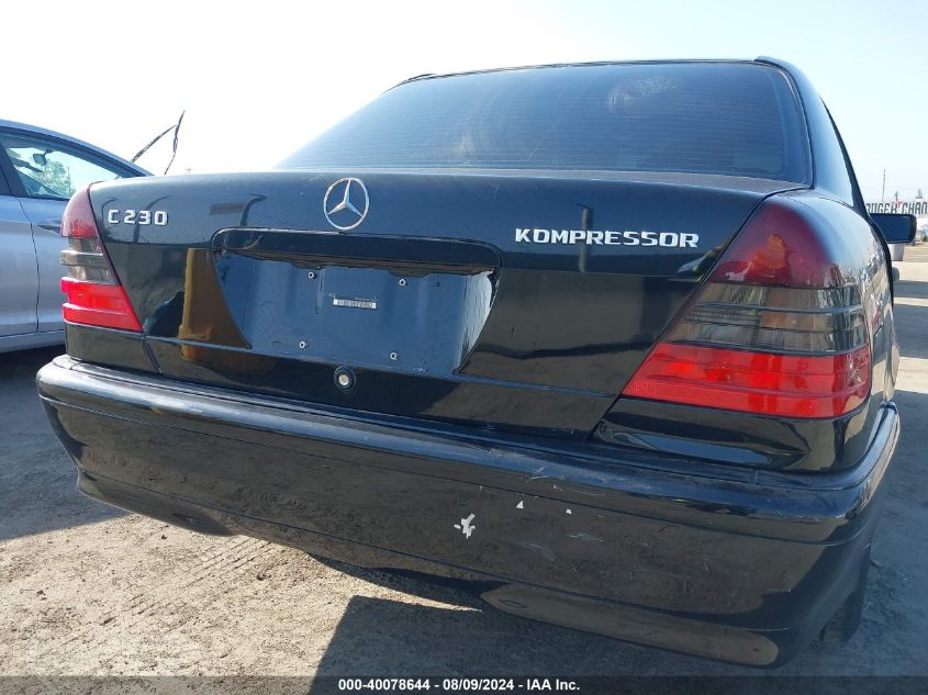 1999 Mercedes-Benz C 230 Kompressor VIN: WDBHA24G7XA737492 Lot: 40078644