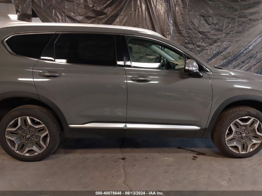 2022 Hyundai Santa Fe Limited VIN: 5NMS4DAL8NH450399 Lot: 40078648