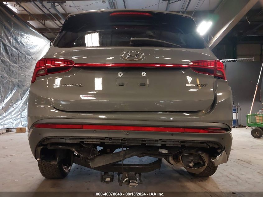 2022 Hyundai Santa Fe Limited VIN: 5NMS4DAL8NH450399 Lot: 40078648