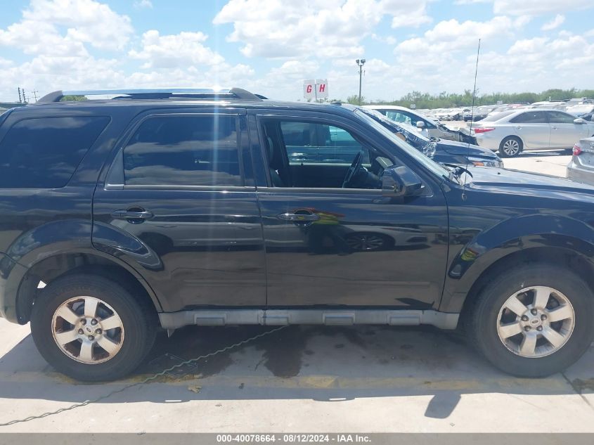 2011 Ford Escape Limited VIN: 1FMCU9EG3BKA14974 Lot: 40078664