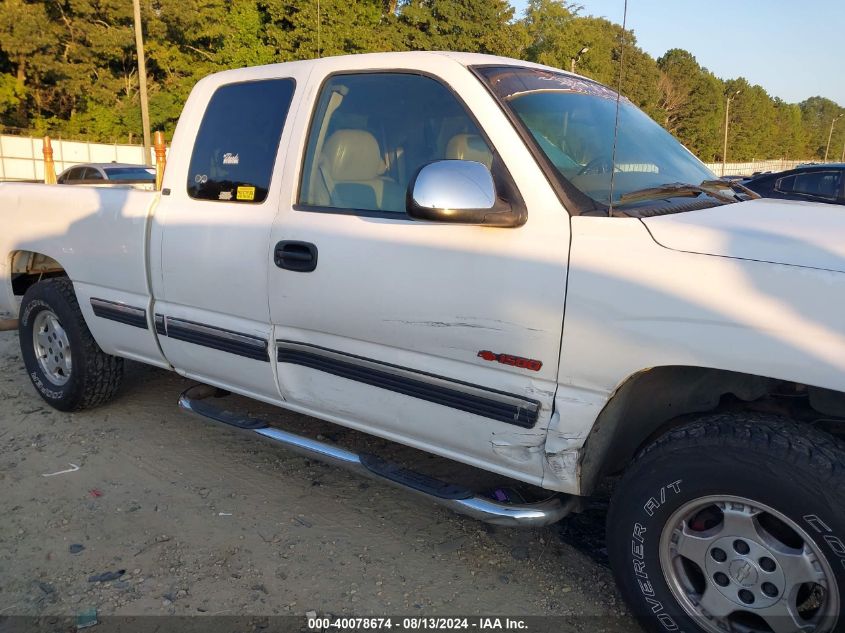 1999 Chevrolet Silverado 1500 Lt VIN: 2GCEK19T0X1231384 Lot: 40078674