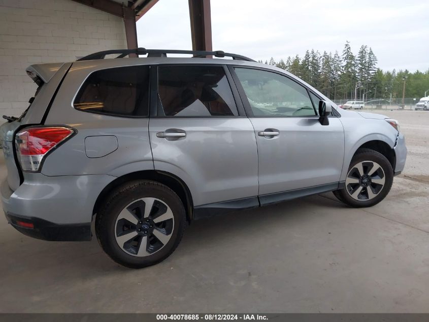 2017 Subaru Forester 2.5I Premium VIN: JF2SJAEC8HH442022 Lot: 40078685