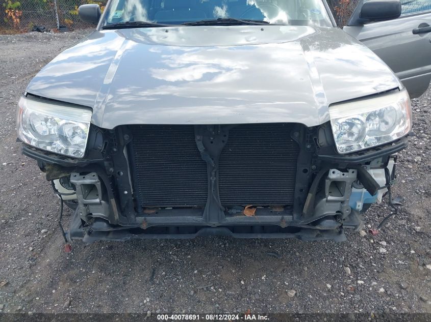 2006 Subaru Forester 2.5X VIN: JF1SG63626H755481 Lot: 40078691